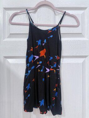 Fighting Eel Ava Sky girls mini romper sz 6